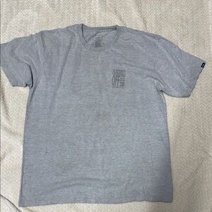 Vans Heather Gray Men's Short Sleeve Tee